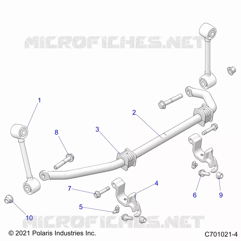 SUSPENSION, FRONT STABILISATORSTANGE
