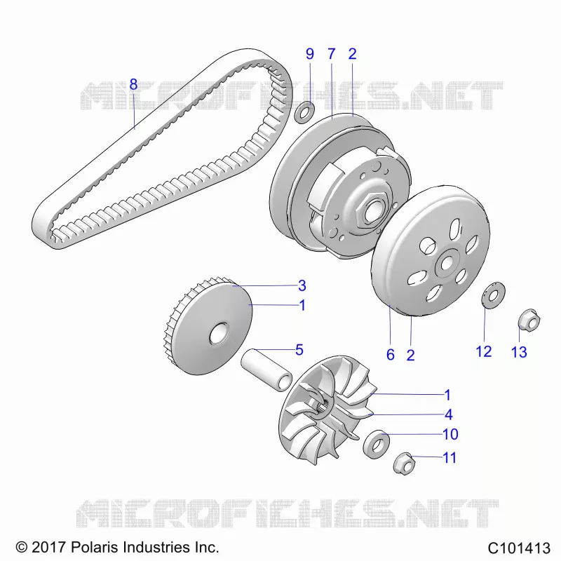 ANTRIEB, PRIMARY CLUTCH