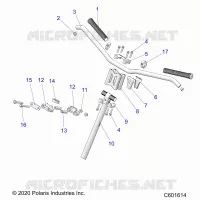 UPPER LENKEN & HANDLEBAR ASM.