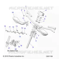 UPPER LENKEN & HANDLEBAR ASM.