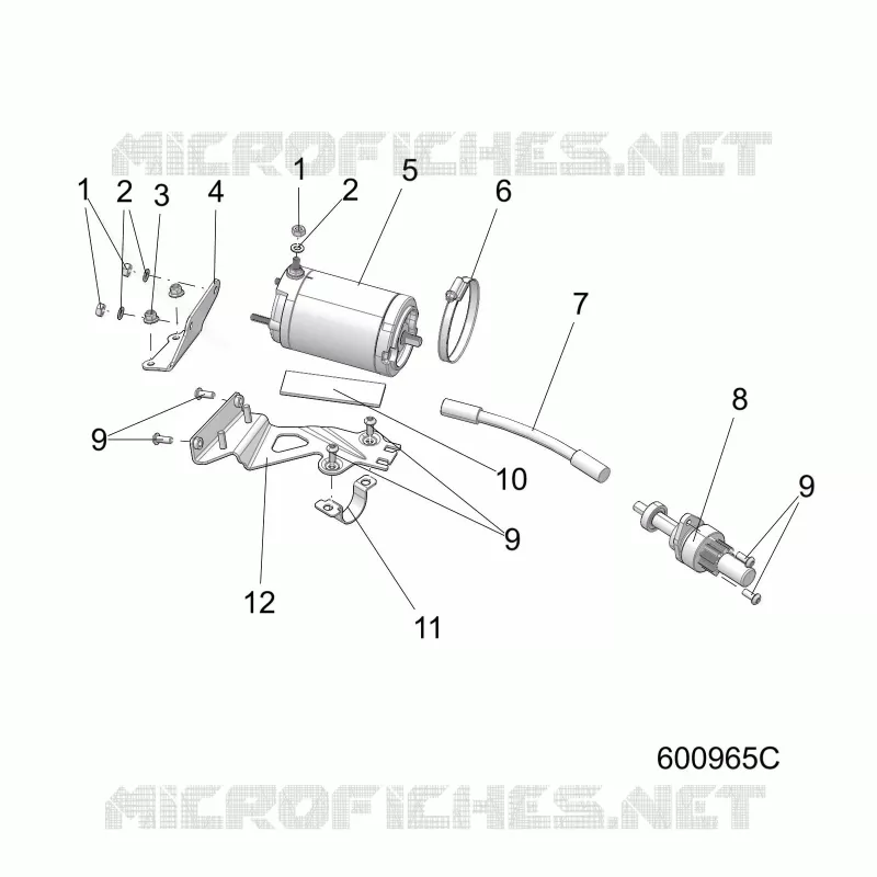 ANLASSER MOTOR