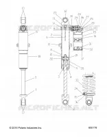 HINTER TRACK SCHOCK,HI/LO, SNOW CHECK (7044383)