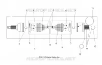DRIVE TRAIN, ANTRIEBSWELLE, REAR