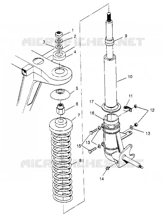Verstrebung Trail Blazer W957221 (4930363036B001)