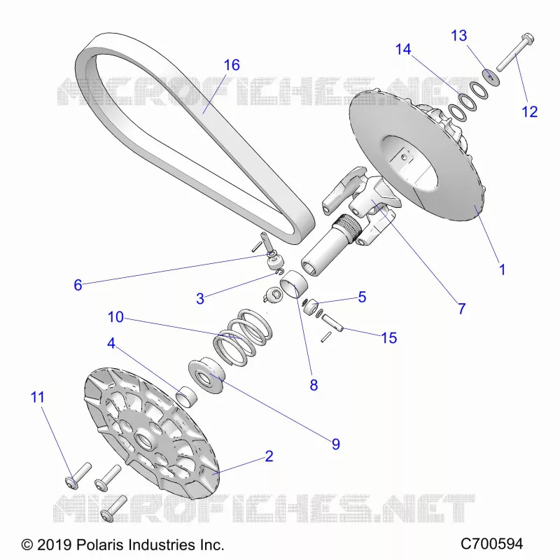 ANTRIEB, SECONDARY CLUTCH
