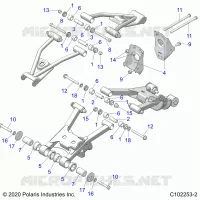 HINTERRADAUFHÃ„NGUNG CONTROL ARM MOUNTING
