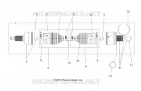 DRIVE TRAIN, DRIVE HINTERWELLE