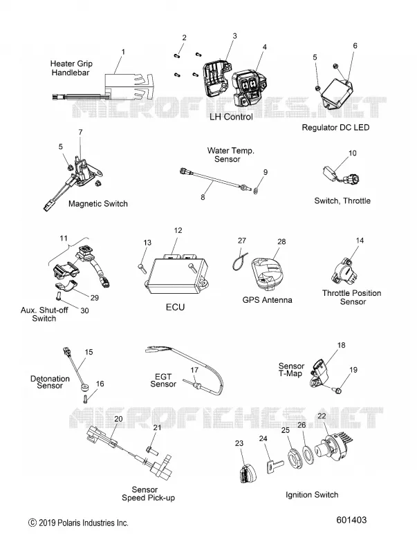 ELEKTRIC, SWITCHES, SENSORS AND COMPONENTS
