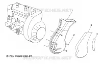 MOTOR, Gebläsegehäuse and FAN DUCT