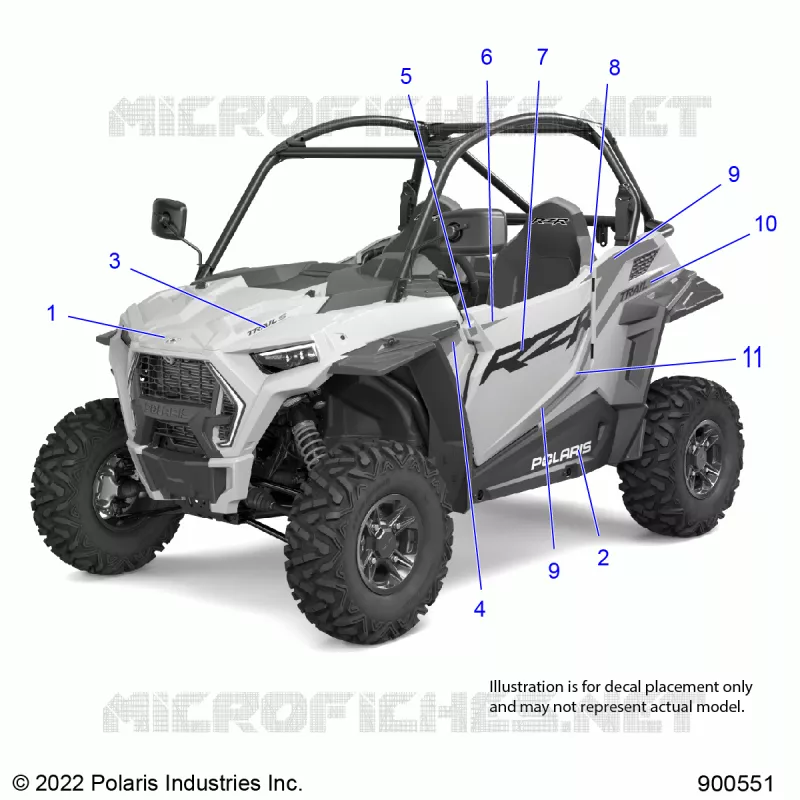 DECALSS GRAPHICS- Z23ASE99F4/S99C4/F4 (900551-01)