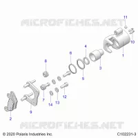 BRAKES, HINTERSATTELS