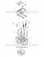 ENGINE, ZYLINDERKOPF AND VALVES