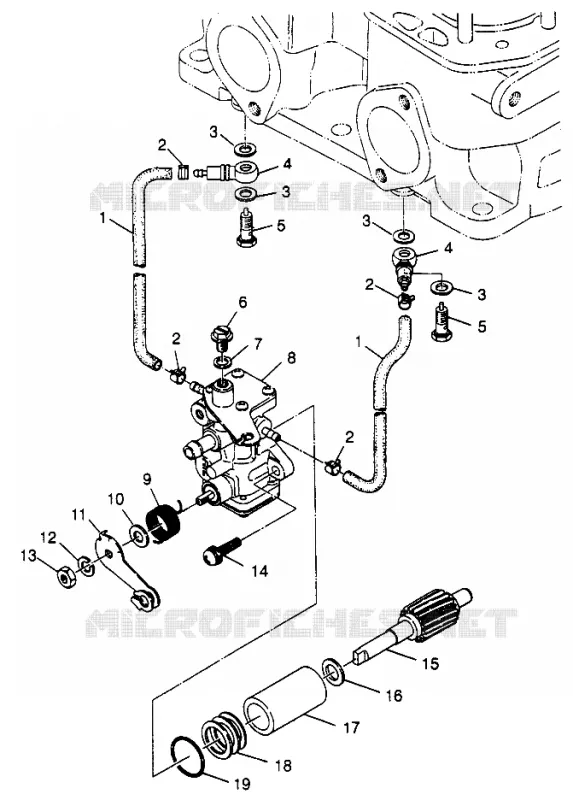 ÖLPUMPE 500 EFI 0973774 (4938423842C010)
