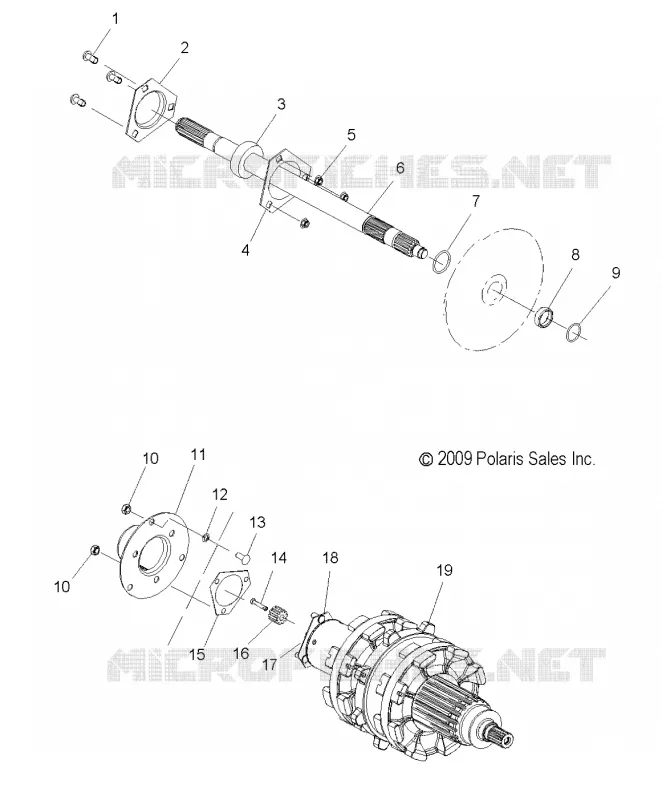 ANTRIEB, JACKSHAFT and ANTRIEBSWELLE