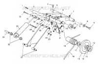 HINTER Drehmomentarm  440 XCR SP X951660 (4932833283B014)
