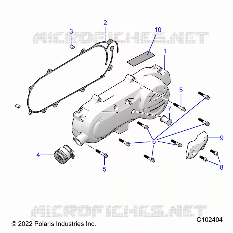 ANTRIEB, CLUTCH COVER AND DUCTING