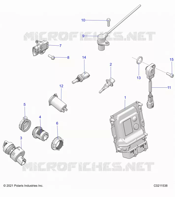 ELEKTRIC, SWITCHES, SENSORS, ECU AND CONTROL MODULES