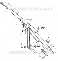 FRONT Drehmomentarm