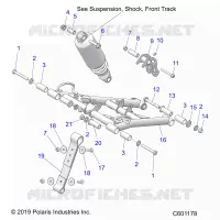 SUSPENSION, FRONT DREHMOMENTARM