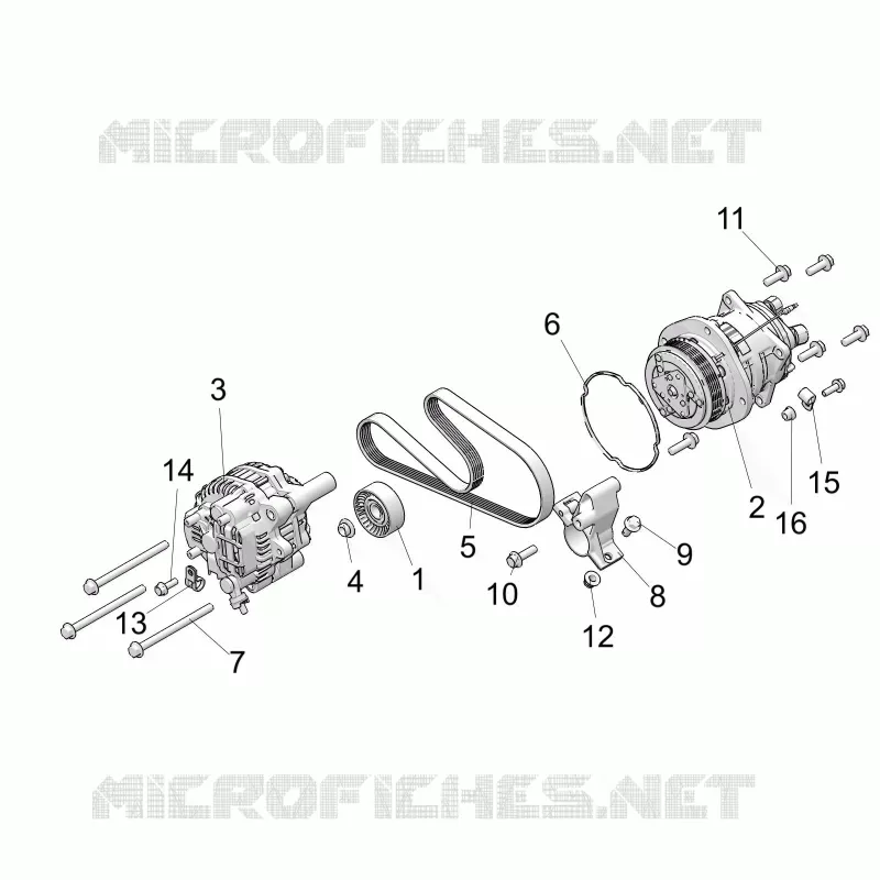 ENGINE, GENERATOR AND COMPRESSOR