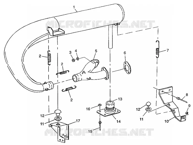 ABGASSYSTEM XCF 0971643 (4938613861C002)