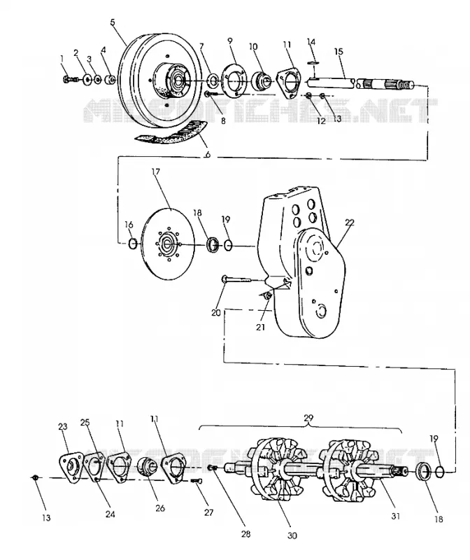 Kettenkasten ASSEMBLY 500 and 500 Classic (4921252125029A)