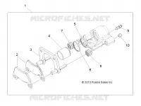 BRAKES, BREMSZANGE HINTEN
