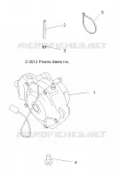 DRIVE TRAIN, FRONT GEARCASE MOUNTING