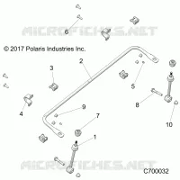 FRONT SUSPENSION STABILIZER BAR