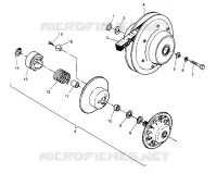 angetriebene Kupplungs ASSEMBLY Sportsman 4x4 W948040 (4926842684C002)