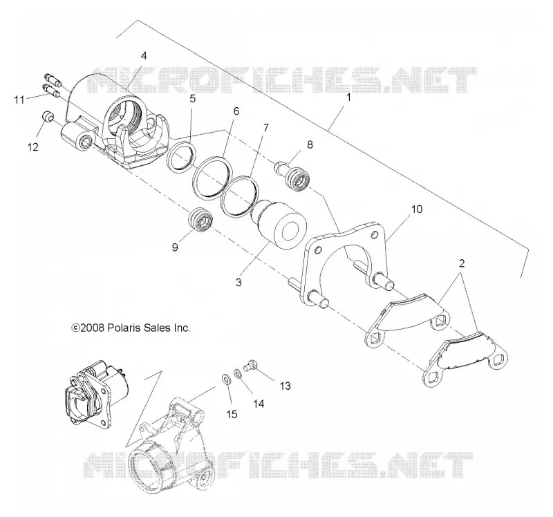 BRAKES, HINTERSATTELS
