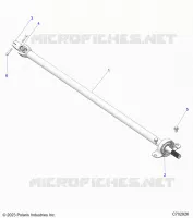 ANTRIEB, REAR PROP SHAFT