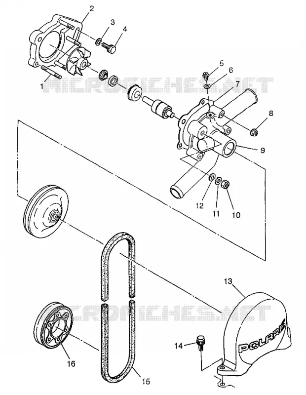 WASSERPUMPE RXL 0976768 (4938523852C010)