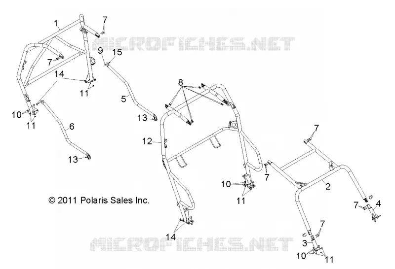 CHASSIS, CAB RAHMEN AND SIDE BARS