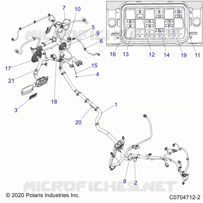 ELEKTRIC, WIRE HARNESS
