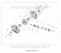 ANTRIEB, HINTER GETRIEBEGEHÄUSE INTERNALS