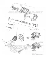 BRAKES, BREMSZANGE HINTEN