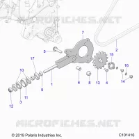 DRIVE TRAIN, KETTENSPANNER AND SPROCKET