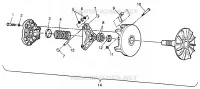 Antriebskupplung XPLORER 400L W97CC38C (4939753975C002)