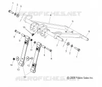 FRONT DREHMOMENTARM (144 INCH)