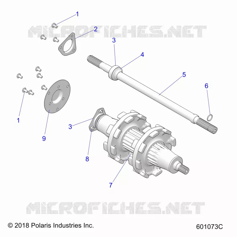 ANTRIEB, JACKSHAFT AND DRIVESHAFT