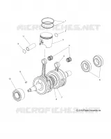 ENGINE, PISTON   KURBELWELLE