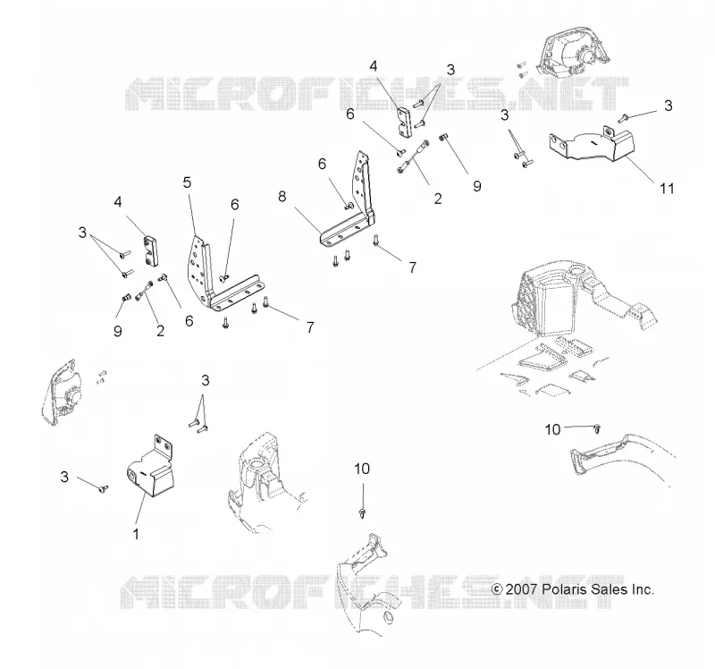 TAILGATE BRACKETS