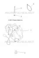 ANTRIEB, FRONT GEARCASE MOUNTING