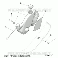 MOTOR, OIL BOTTLE ASM.