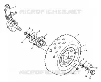 VORDERRAD Sport 400L W98BA38C (4947234723B003)