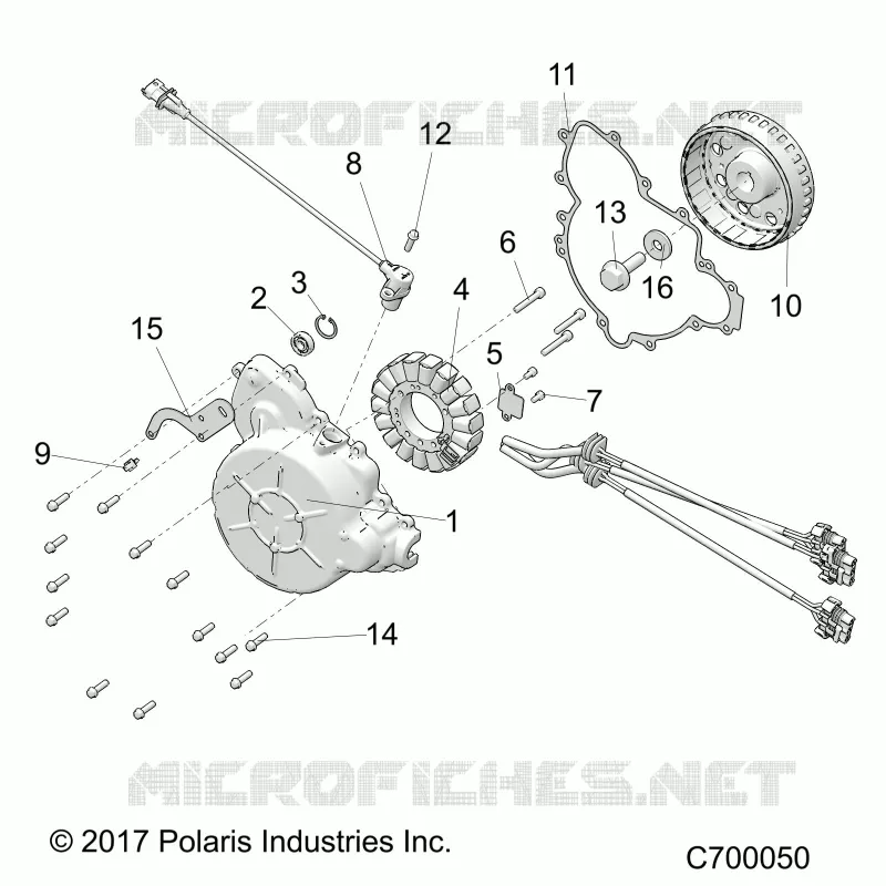 ENGINE, STATOR AND SCHWUNGRAD