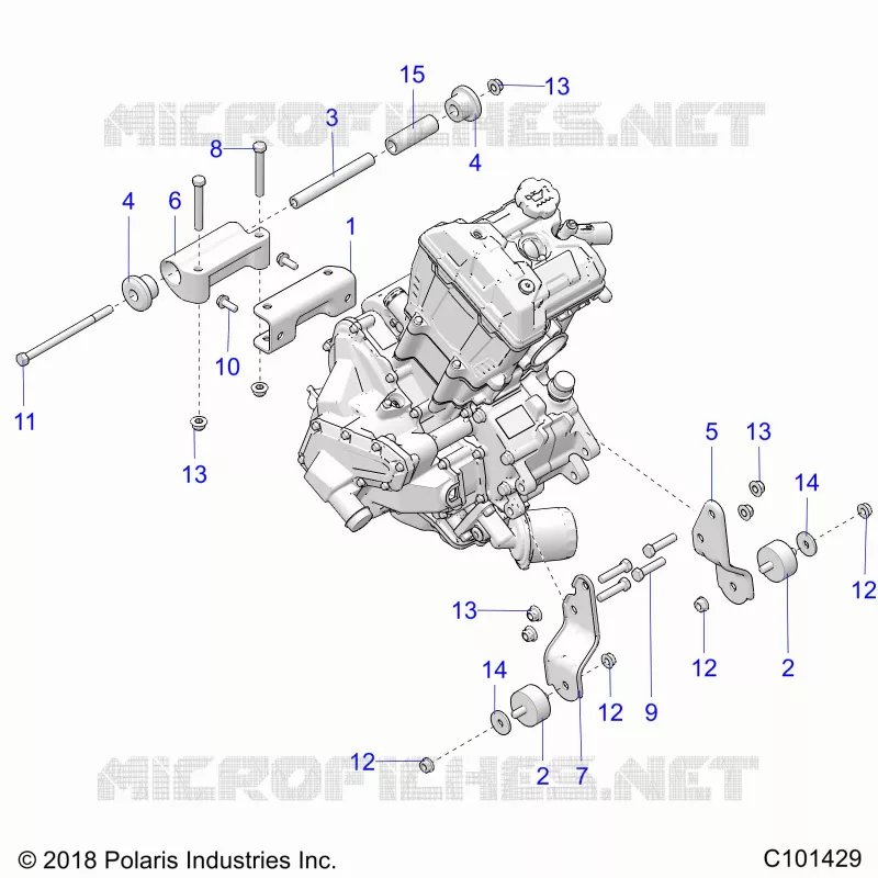 MOTOR, MOUNTING