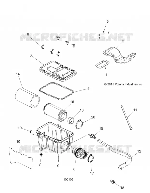 MOTOR, LUFTEINLASS SYSTEM