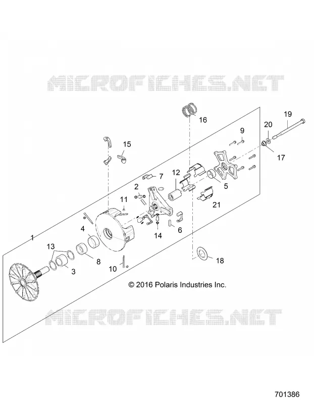 ANTRIEB, PRIMARY CLUTCH